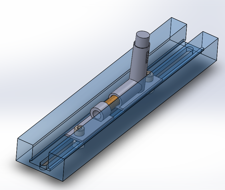 Simplified CAD of Air Testing Setup