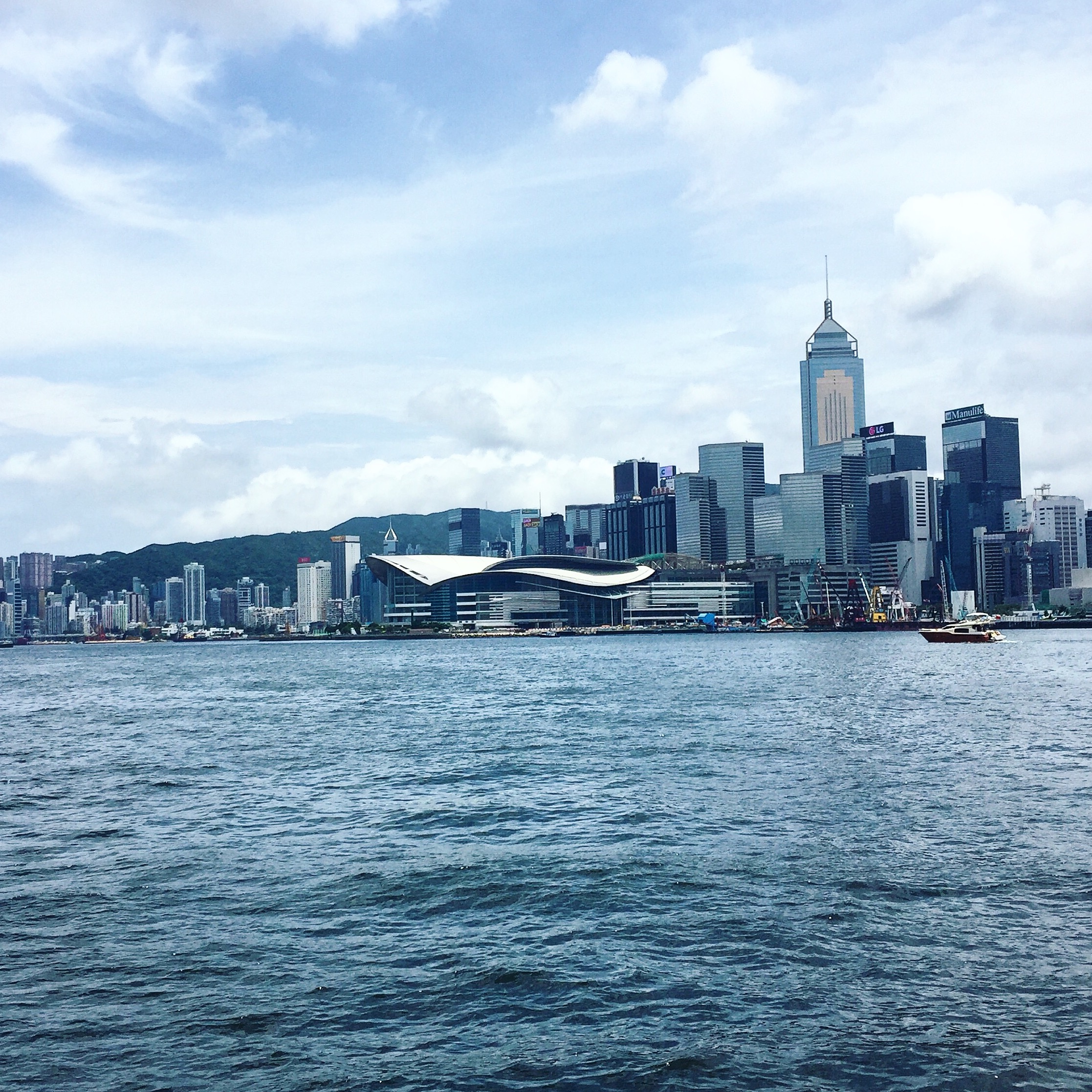 Image taken from a ferry in Hong Kong