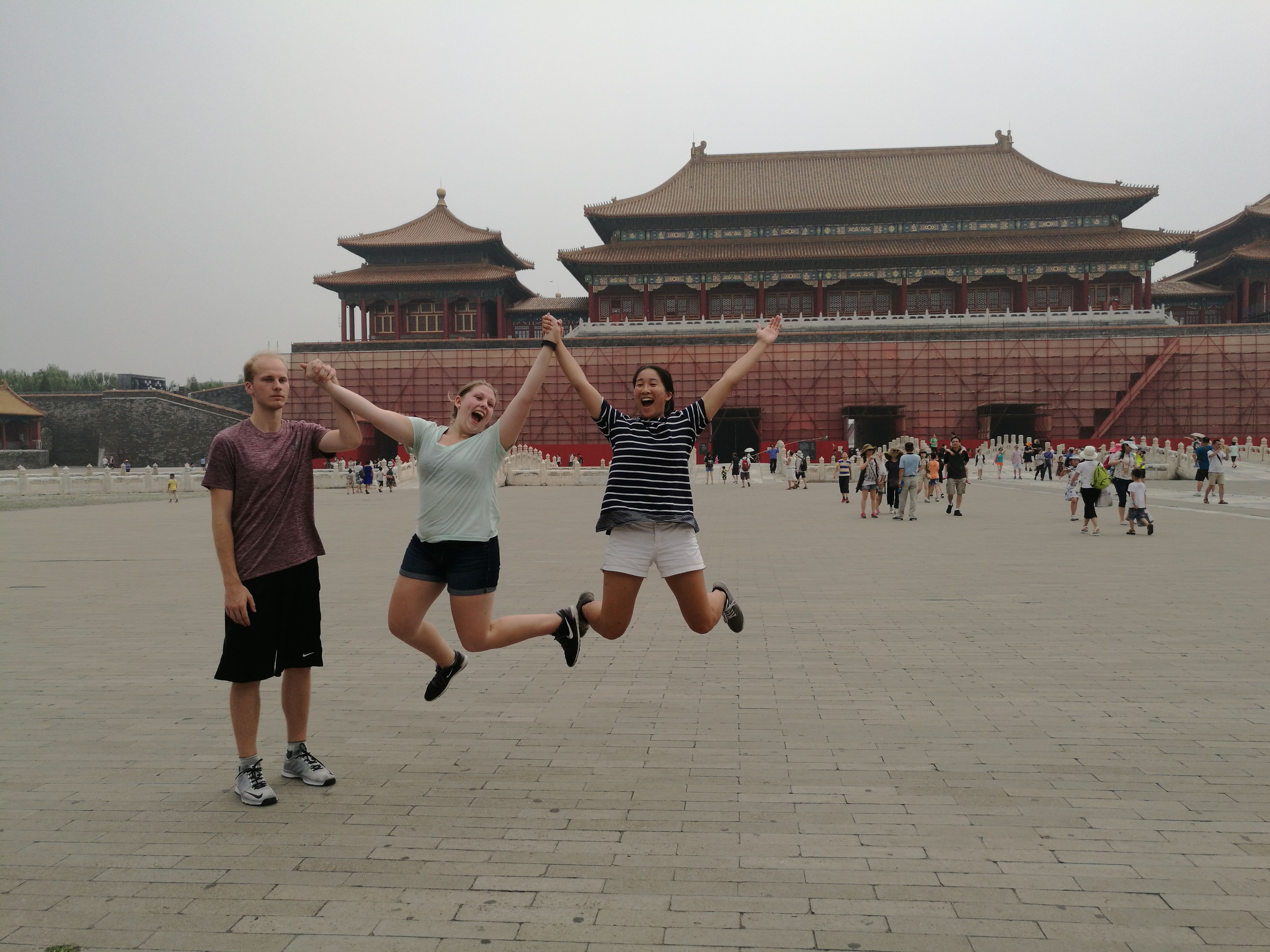 Students in the Forbidden City